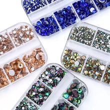 Load image into Gallery viewer, Swarovski Flatback Colored Rhinestones (Tooth Gems)
